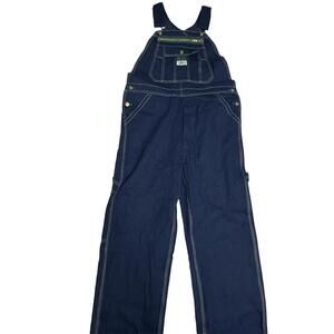 Liberty Overalls Men's Size 34x30 Blue Denim Cotton Workwear